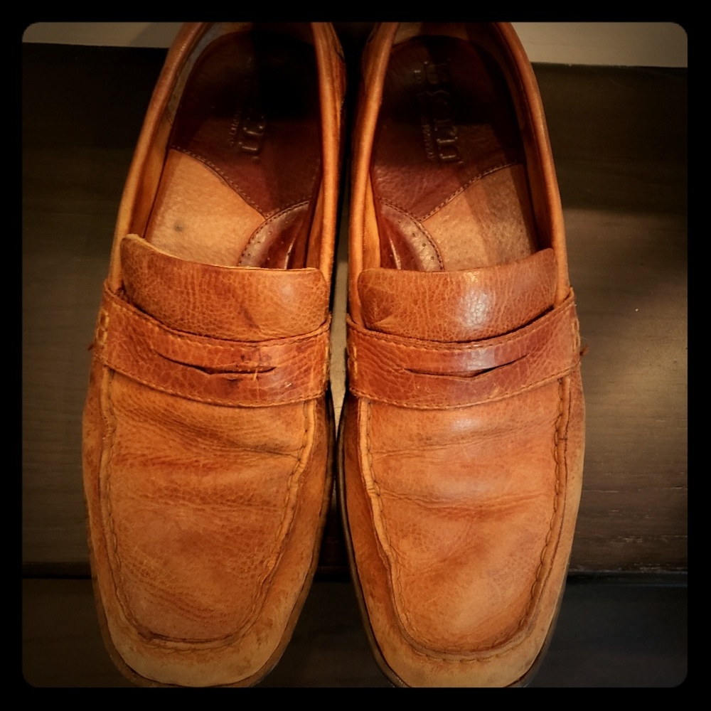 Born leather loafers